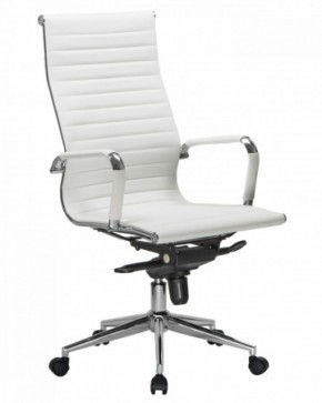 Офисное кресло для руководителей DOBRIN CLARK LMR-101F белый в Троицке - troick.ok-mebel.com | фото 1