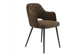 ОКСФОРД Стул (кофе/черный) в Троицке - troick.ok-mebel.com | фото