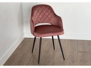 ОКСФОРД Стул (роза/черный) в Троицке - troick.ok-mebel.com | фото
