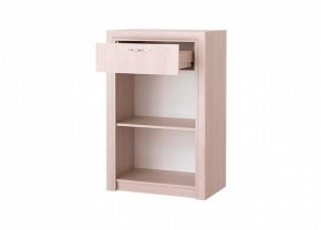 ОКТАВА Тумба комбинированная (дуб клабхаус серый) в Троицке - troick.ok-mebel.com | фото 2