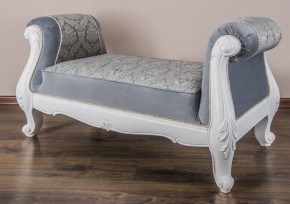 Оттоманка Мишель 2-е боковины (белый матовый) в Троицке - troick.ok-mebel.com | фото 4