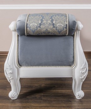 Оттоманка Мишель 2-е боковины (белый матовый) в Троицке - troick.ok-mebel.com | фото 6