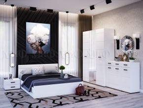 НЭНСИ NEW Пенал 500 (Белый глянец холодный/Белый) в Троицке - troick.ok-mebel.com | фото 3