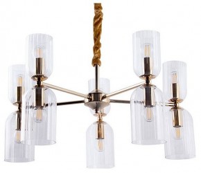 Подвесная люстра Arte Lamp Charm A1623LM-10GO в Троицке - troick.ok-mebel.com | фото 2
