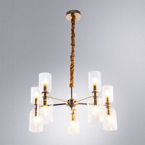 Подвесная люстра Arte Lamp Charm A1623LM-10GO в Троицке - troick.ok-mebel.com | фото 3