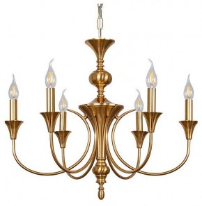 Подвесная люстра Arte Lamp Collinetta A4094LM-6PB в Троицке - troick.ok-mebel.com | фото