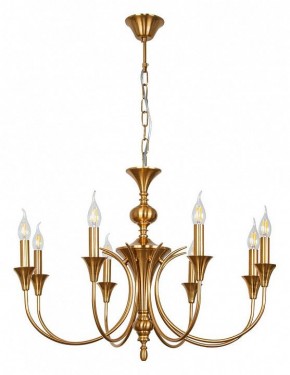 Подвесная люстра Arte Lamp Collinetta A4094LM-8PB в Троицке - troick.ok-mebel.com | фото 2