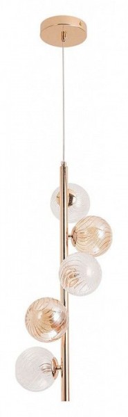 Подвесная люстра Arte Lamp Etereo A5261SP-5GO в Троицке - troick.ok-mebel.com | фото 2