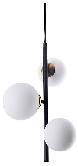 Подвесная люстра Arte Lamp Gemini A2243SP-3BK в Троицке - troick.ok-mebel.com | фото