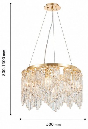 Подвесная люстра Favourite Diadem 4724-6P в Троицке - troick.ok-mebel.com | фото 4