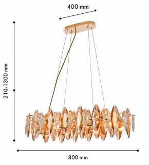 Подвесная люстра Favourite Glans 4719-8PC в Троицке - troick.ok-mebel.com | фото 4