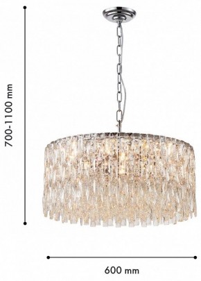 Подвесная люстра Favourite Robby 4723-12P в Троицке - troick.ok-mebel.com | фото 4