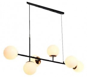 Подвесная люстра iLamp Golden 9136P/6 BK-WH в Троицке - troick.ok-mebel.com | фото 2