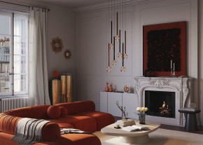 Подвесная люстра Maytoni Bubble dream MOD383PL-L40BBS3K в Троицке - troick.ok-mebel.com | фото 5