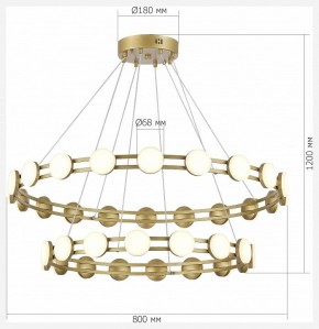 Подвесная люстра ST-Luce MONRO SL6610.203.36 в Троицке - troick.ok-mebel.com | фото 4
