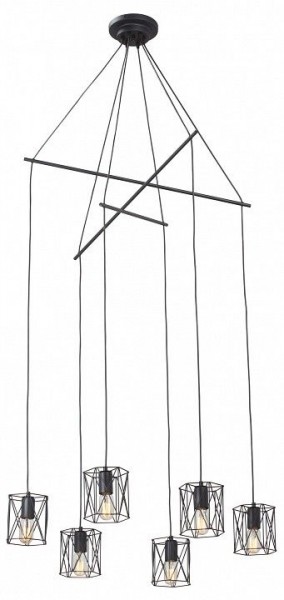 Подвесная люстра Vitaluce V3028 V3028-1/6S в Троицке - troick.ok-mebel.com | фото