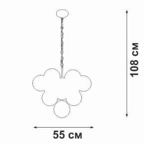 Подвесная люстра Vitaluce V49630 V49630-8/10 в Троицке - troick.ok-mebel.com | фото 3