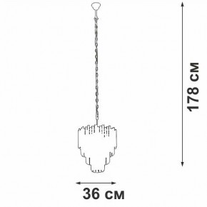 Подвесная люстра Vitaluce V58470 V58470-8/5 в Троицке - troick.ok-mebel.com | фото 4