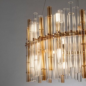 Подвесной светильник Arte Lamp Crystalla A4111LM-16GO в Троицке - troick.ok-mebel.com | фото 3