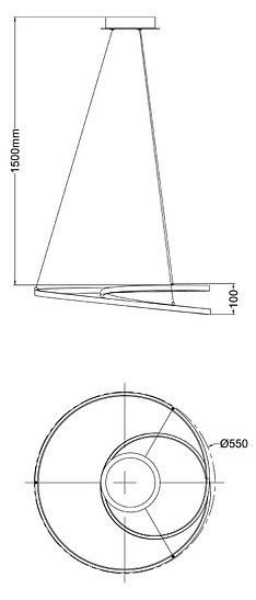 Подвесной светильник Arte Lamp Millo A3893SP-30BK в Троицке - troick.ok-mebel.com | фото 3