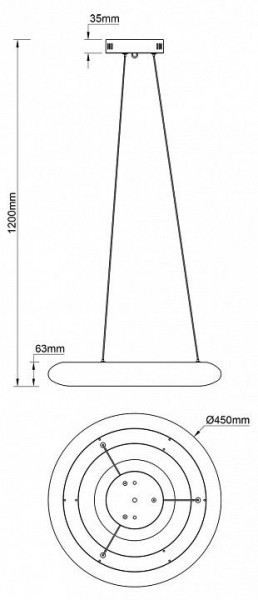 Подвесной светильник Escada Soft 10258/1LED в Троицке - troick.ok-mebel.com | фото 7