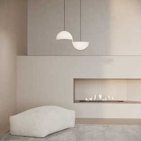 Подвесной светильник Eurosvet Emisfero 50083/2 LED золото в Троицке - troick.ok-mebel.com | фото 2