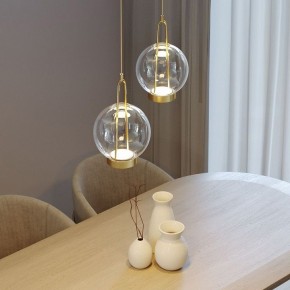 Подвесной светильник Eurosvet Frasco 50267/1 LED латунь в Троицке - troick.ok-mebel.com | фото 4
