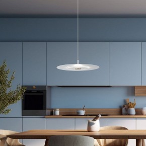 Подвесной светильник Eurosvet Kontur 40031/1 LED белый в Троицке - troick.ok-mebel.com | фото 3