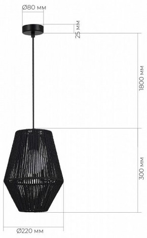 Подвесной светильник EVOLUCE ETTAN SLE6025-413-01 в Троицке - troick.ok-mebel.com | фото 6