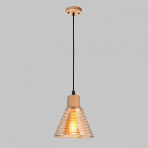 Подвесной светильник Imex MD.5870 MD.5870-1-P-WOOD+BK в Троицке - troick.ok-mebel.com | фото 3