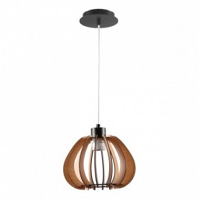 Подвесной светильник Imex MD.9012 MD.9012-1-P-BK+WOOD в Троицке - troick.ok-mebel.com | фото 2