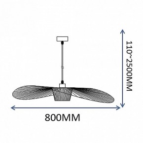 Подвесной светильник Imperiumloft HAT Black ﻿HAT01 в Троицке - troick.ok-mebel.com | фото 3