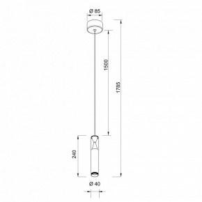 Подвесной светильник Mantra Spark 8968 в Троицке - troick.ok-mebel.com | фото 4