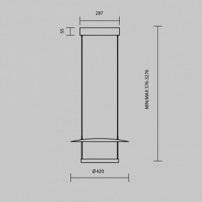 Подвесной светильник Maytoni Ambience MOD280PL-L23B3K1 в Троицке - troick.ok-mebel.com | фото 4