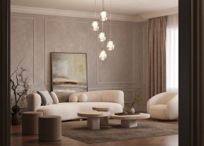 Подвесной светильник Maytoni Aura MOD016PL-05BS в Троицке - troick.ok-mebel.com | фото 4