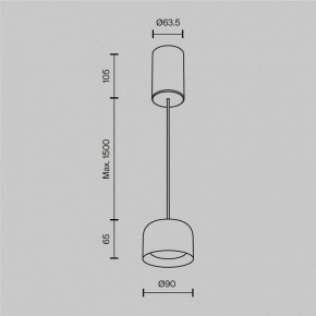 Подвесной светильник Maytoni Comfy P113-L12-3K-W в Троицке - troick.ok-mebel.com | фото 4