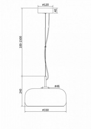 Подвесной светильник Maytoni Madmen MOD127PL-L6SG в Троицке - troick.ok-mebel.com | фото 3
