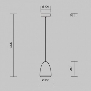 Подвесной светильник Maytoni Pilastro MOD430PL-01CM в Троицке - troick.ok-mebel.com | фото 5