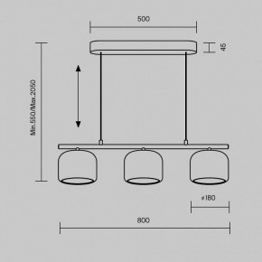 Подвесной светильник Maytoni Spirito MOD286PL-L12W3K в Троицке - troick.ok-mebel.com | фото 4