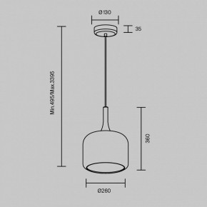 Подвесной светильник Maytoni Spirito MOD286PL-L18W3K в Троицке - troick.ok-mebel.com | фото 9