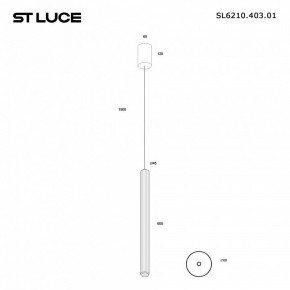 Подвесной светильник ST-Luce LILT SL6210.403.01 в Троицке - troick.ok-mebel.com | фото 3