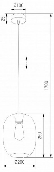 Подвесной светильник TK Lighting Elio 5971 Elio в Троицке - troick.ok-mebel.com | фото 4