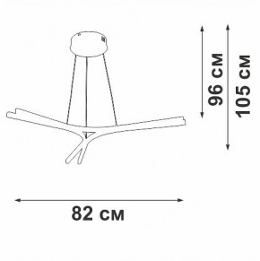 Подвесной светильник Vitaluce V2708 V2708-9/3S в Троицке - troick.ok-mebel.com | фото 3