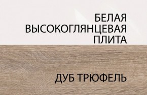 Полка/TYP 60, LINATE ,цвет белый/сонома трюфель в Троицке - troick.ok-mebel.com | фото 5