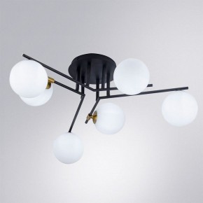 Потолочная люстра Arte Lamp Gemini A2243PL-6BK в Троицке - troick.ok-mebel.com | фото 2