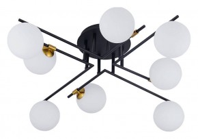 Потолочная люстра Arte Lamp Gemini A2243PL-8BK в Троицке - troick.ok-mebel.com | фото