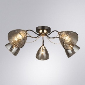 Потолочная люстра Arte Lamp Lily A4366PL-5BK в Троицке - troick.ok-mebel.com | фото 2
