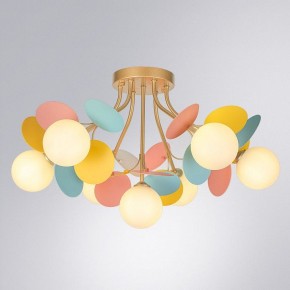 Потолочная люстра Arte Lamp Peacock A1369PL-7MD в Троицке - troick.ok-mebel.com | фото 2