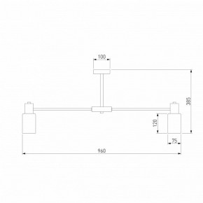 Потолочная люстра Eurosvet Vegga 70160/12 хром Smart в Троицке - troick.ok-mebel.com | фото 4