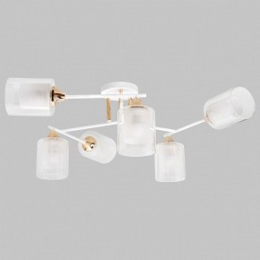 Потолочная люстра Imex MD.2188 MD.2188-6-S-WH+FGD в Троицке - troick.ok-mebel.com | фото